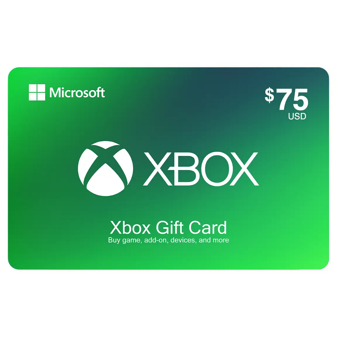 $75 Xbox Gift Card - Unlock Games and More